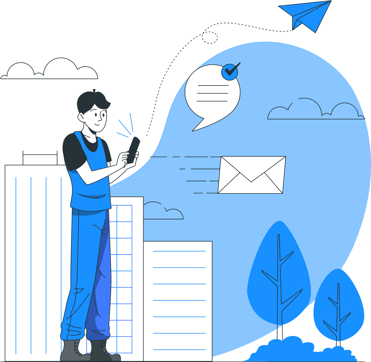 Doctor Tracker login illustration